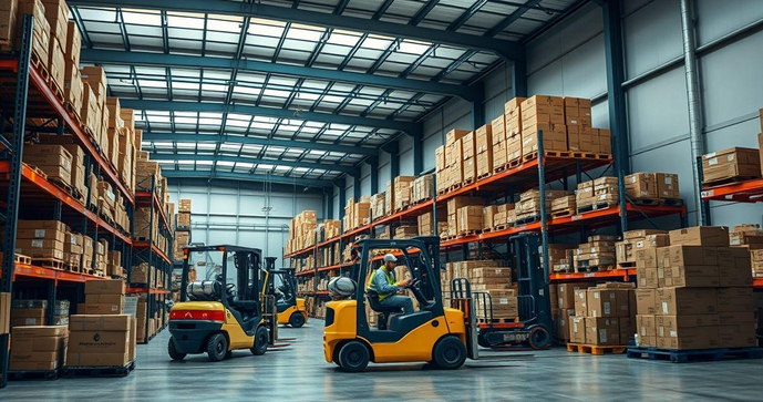 Centros de Distribuição Terceirizados Transformando o Logística Moderna