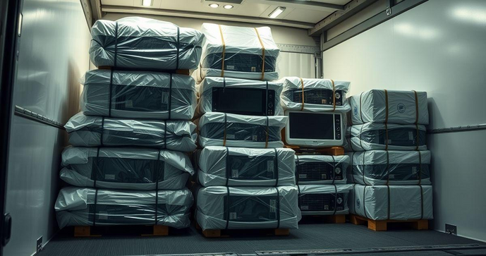 Transporte de Eletrônicos com Segurança e Eficácia
